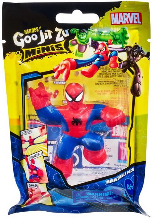 Heroes of Goo Jit Zu Marvel Minis Spider-Man Action Figure | eBay