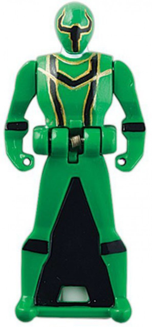 LOOSE Power Rangers Key Green Lightspeed Ranger