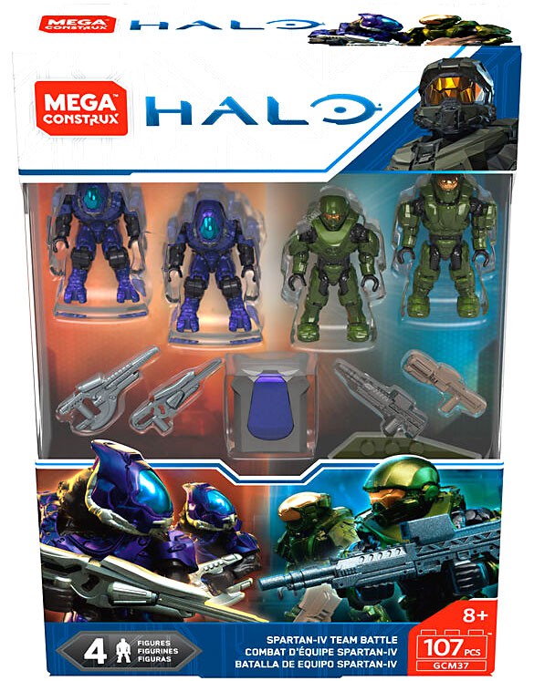Halo Mega Construx Spartan-IV Team Battle Set GCM37 887961730838 | eBay