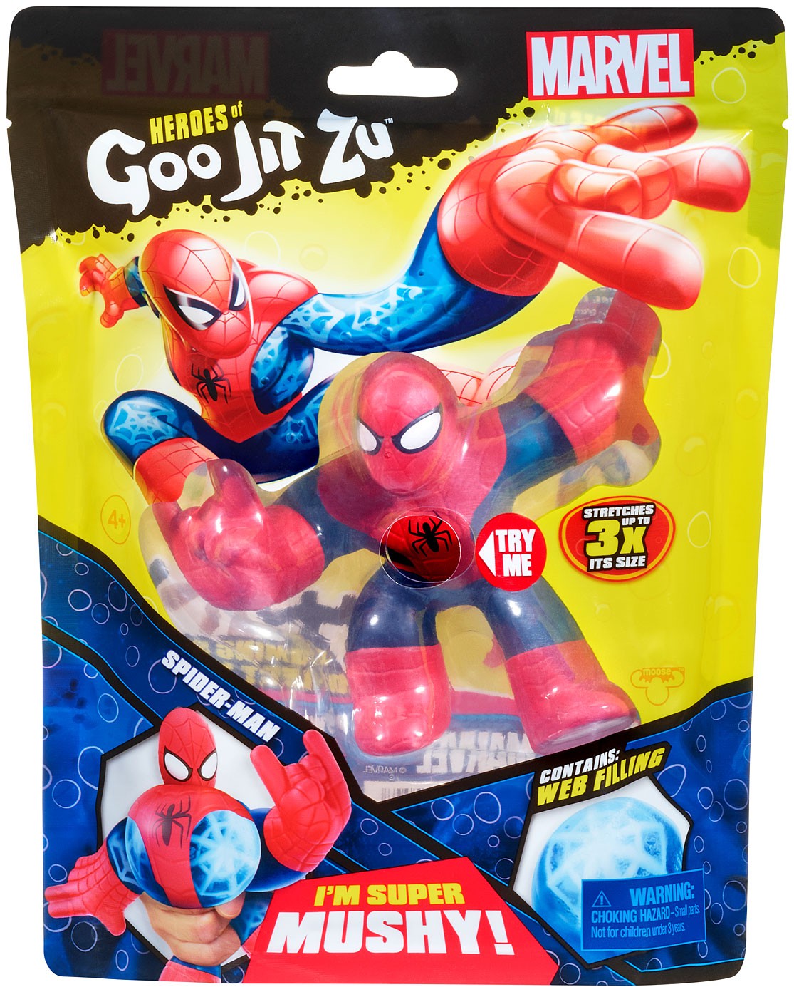 Heroes of Goo Jit Zu Marvel SpiderMan Action Figure eBay