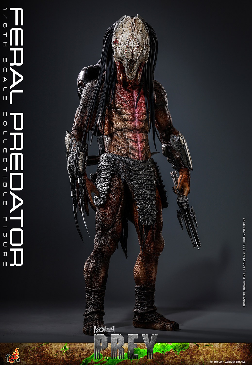 Prey Movie Masterpiece Feral Predator 1/6 Collectible 1/6 Scale