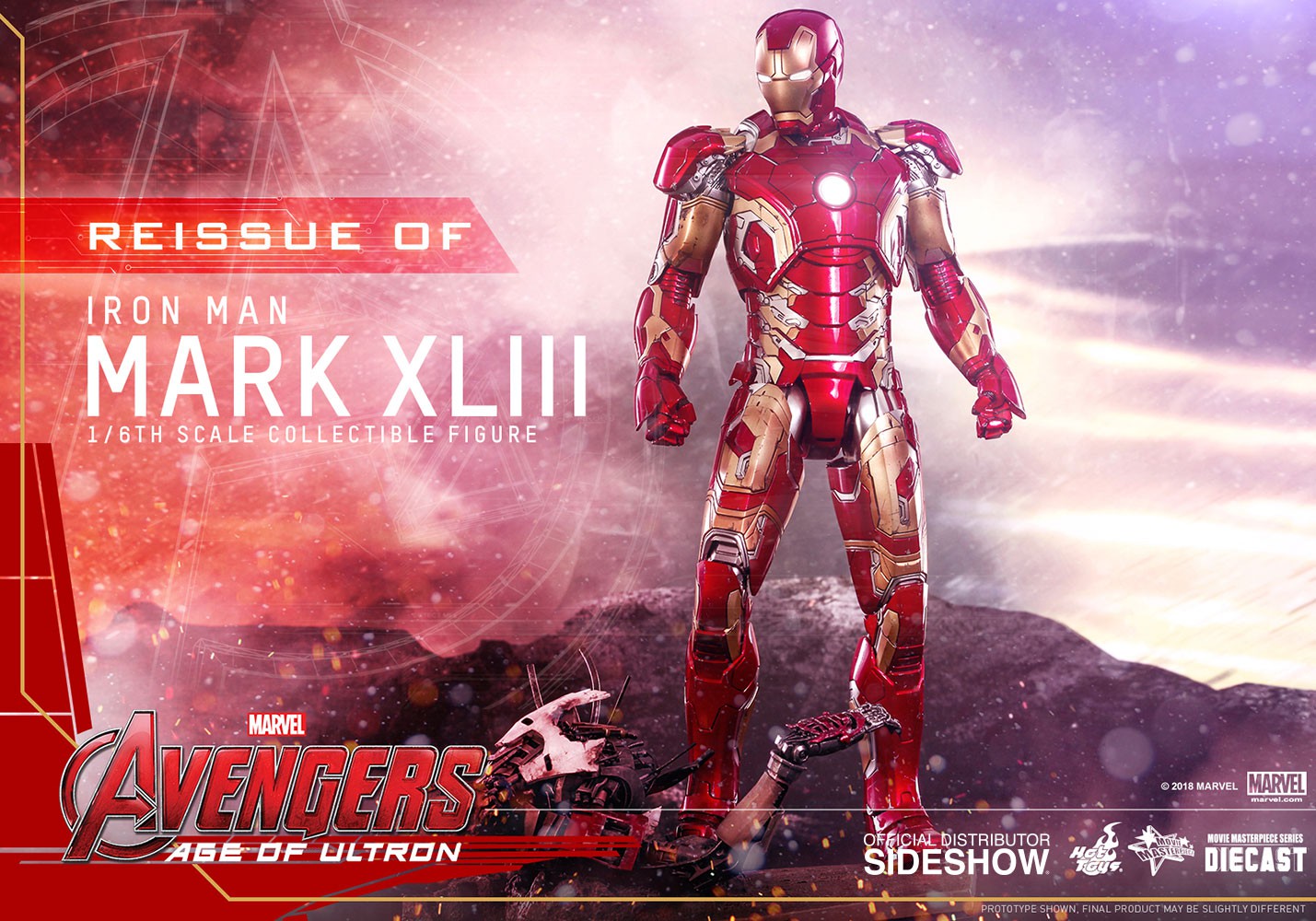 Avengers Age of Ultron Iron Man Mark XLIII Collectible Figure