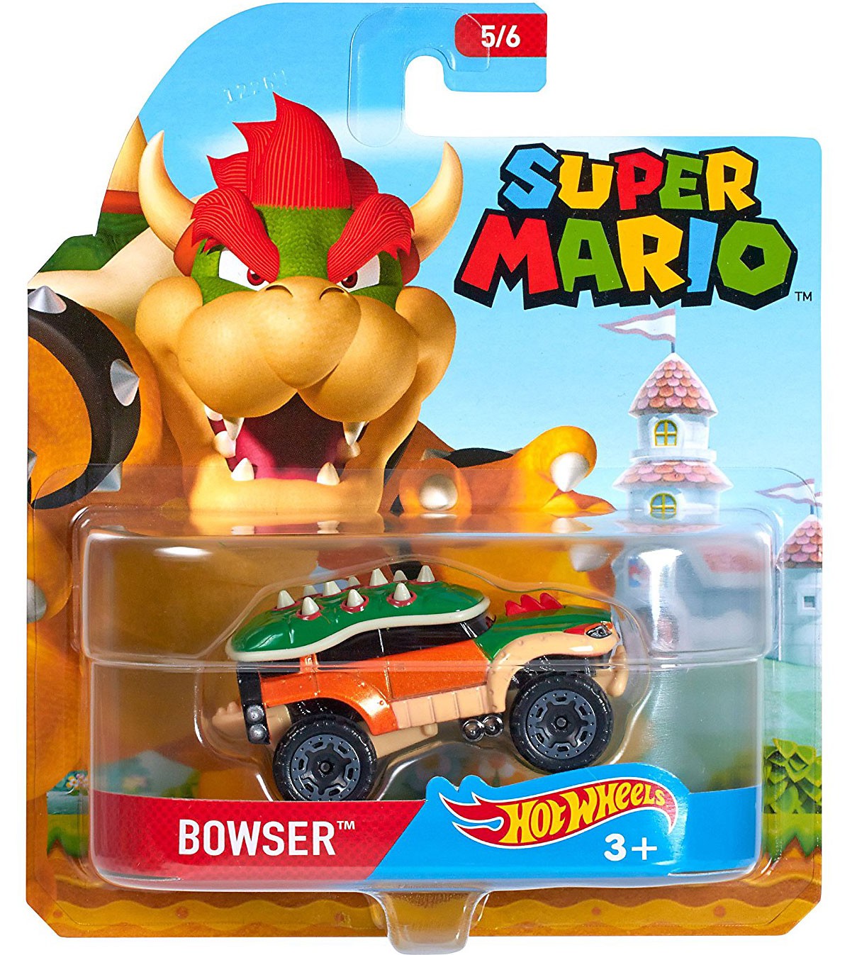 Hot Wheels Super Mario Bros Bowser Character Car Brand New Ebay My