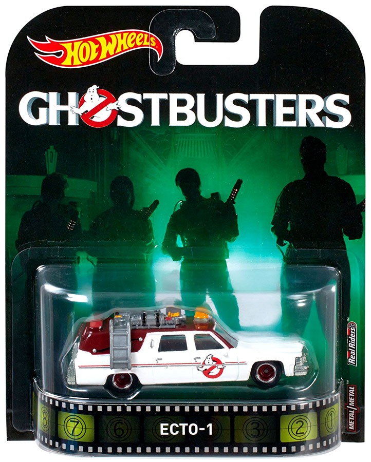 Hot Wheels Ghostbusters HW Retro Entertainment ECTO-1 Die-Cast Car ...