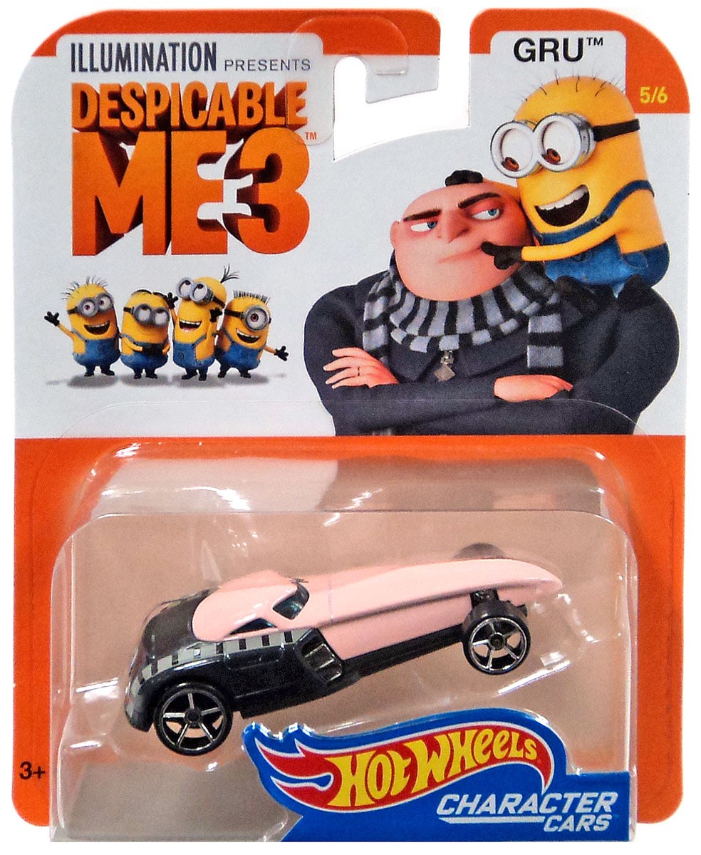 hot wheels despicable me 3