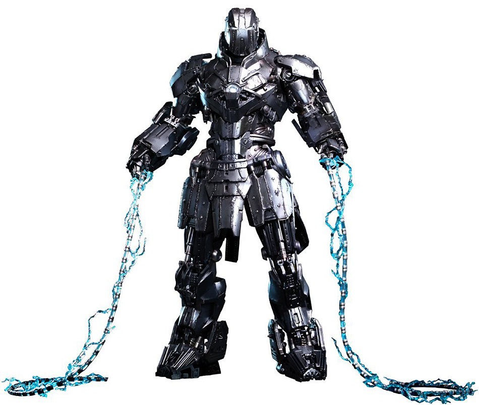 ★未使用 IRONMAN 2 WHIPLASH アクション フィギュア レア品 Iron Man 2 Movie Masterpiece Whiplash Mark II Collectible Figure