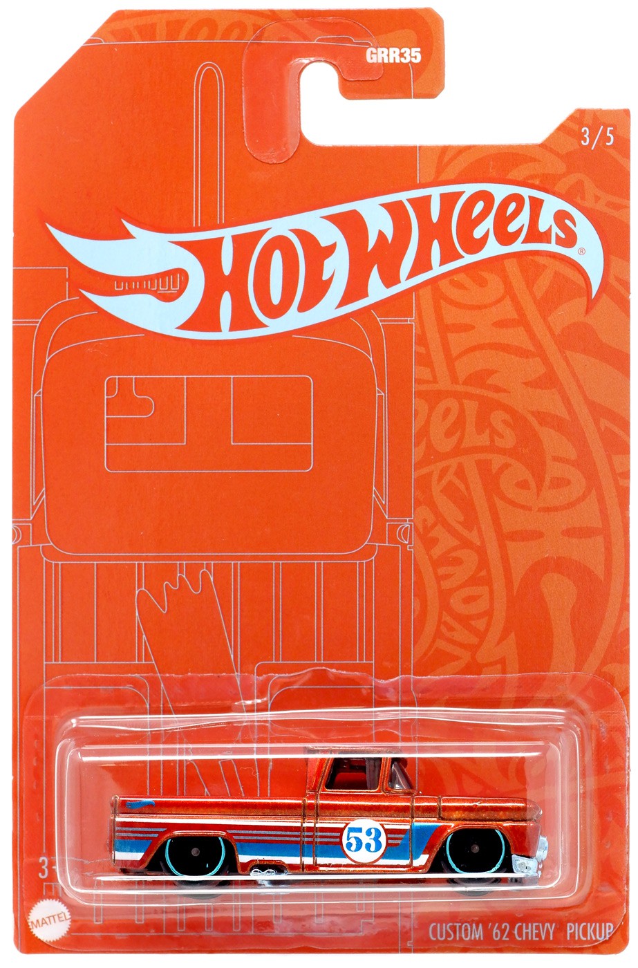 Hot Wheels 53th Anniversary Custom '62 
