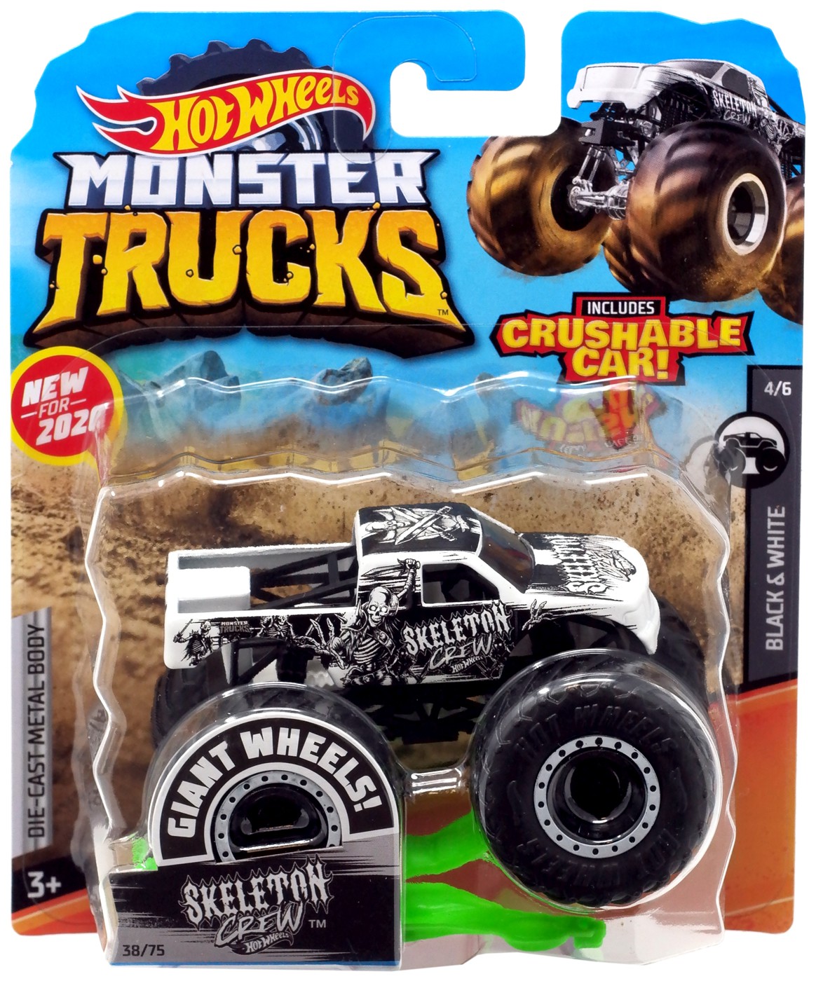 monster truck skeleton