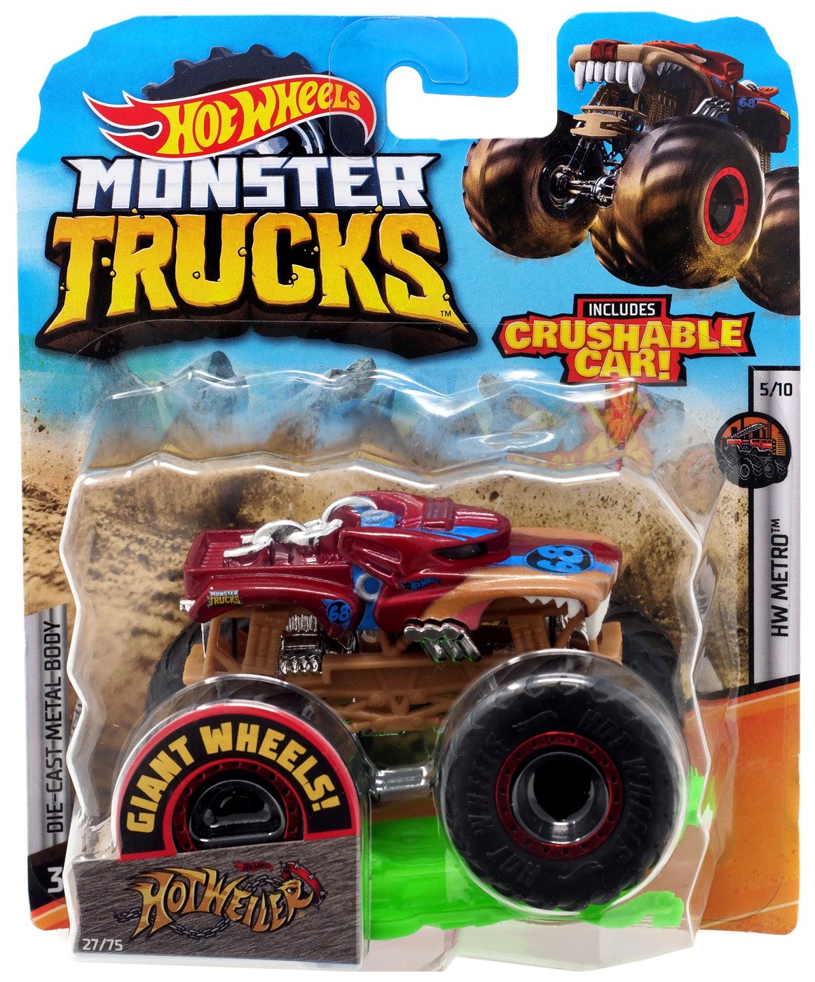 hot wheels monster trucks hotweiler