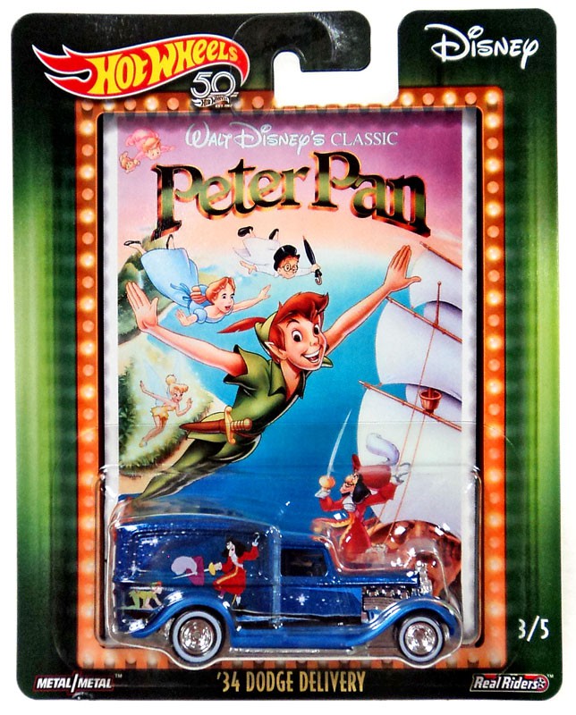 peter pan hot wheels