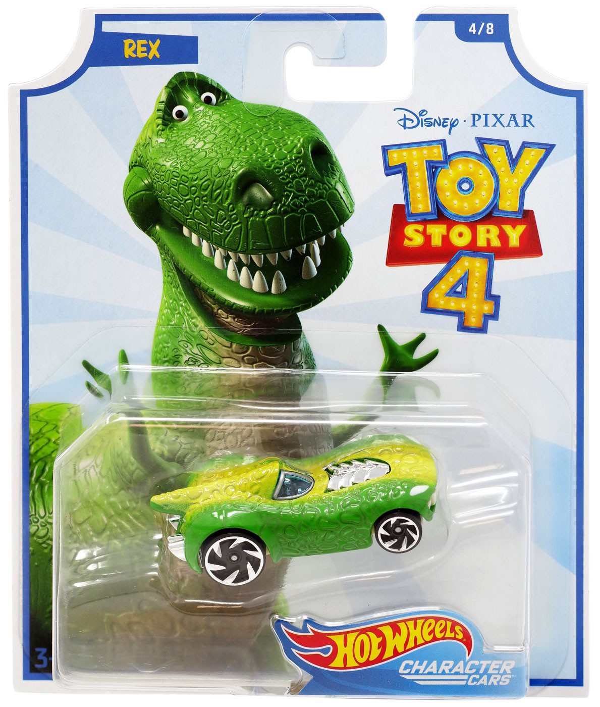 Toy Story 4 Hot Wheels Rex Die-Cast Car 