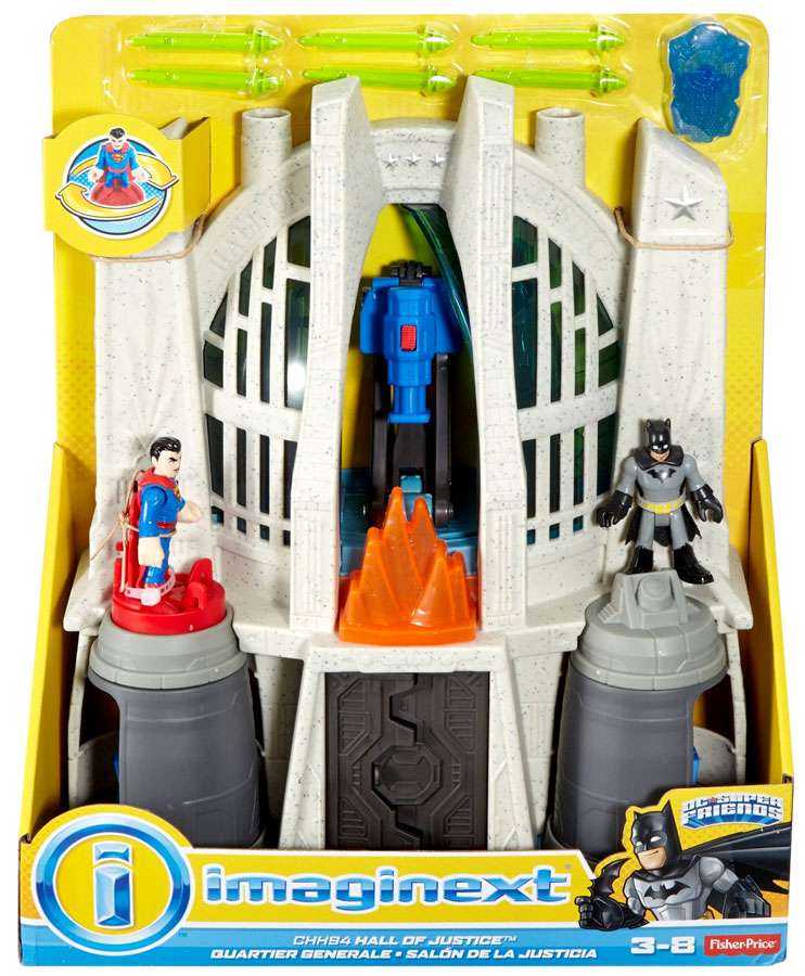 imaginext hall of justice