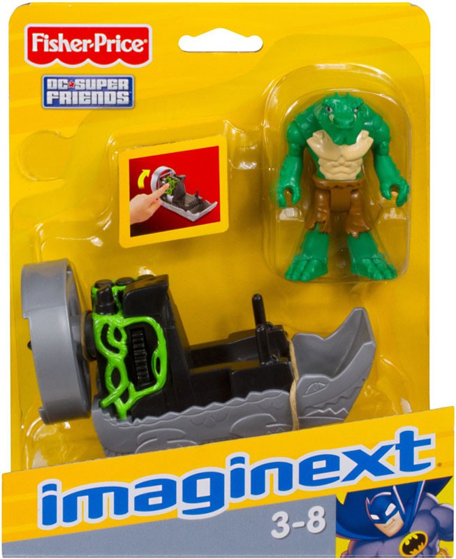 imaginext killer croc 4x4