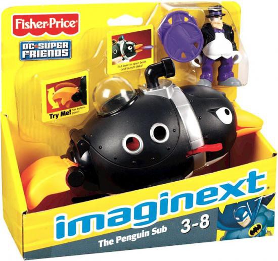 imaginext penguin sub