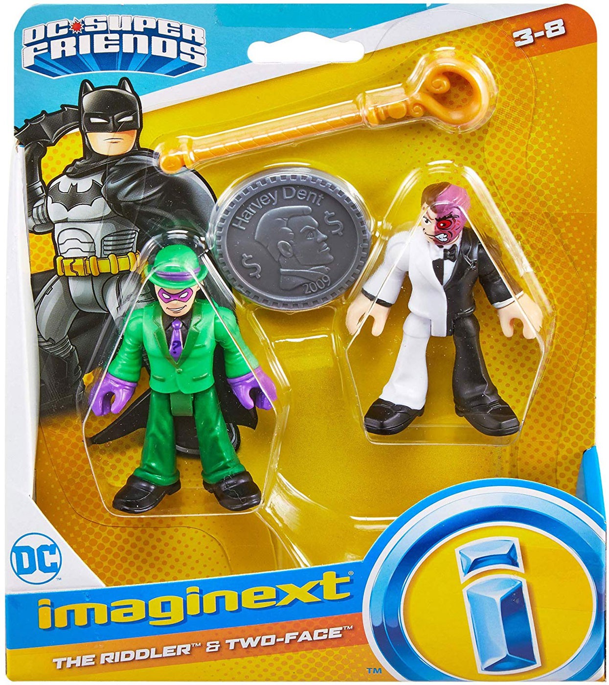 lego batman two face and riddler