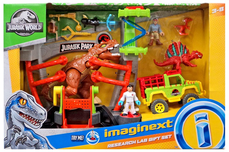 jurassic park toys imaginext