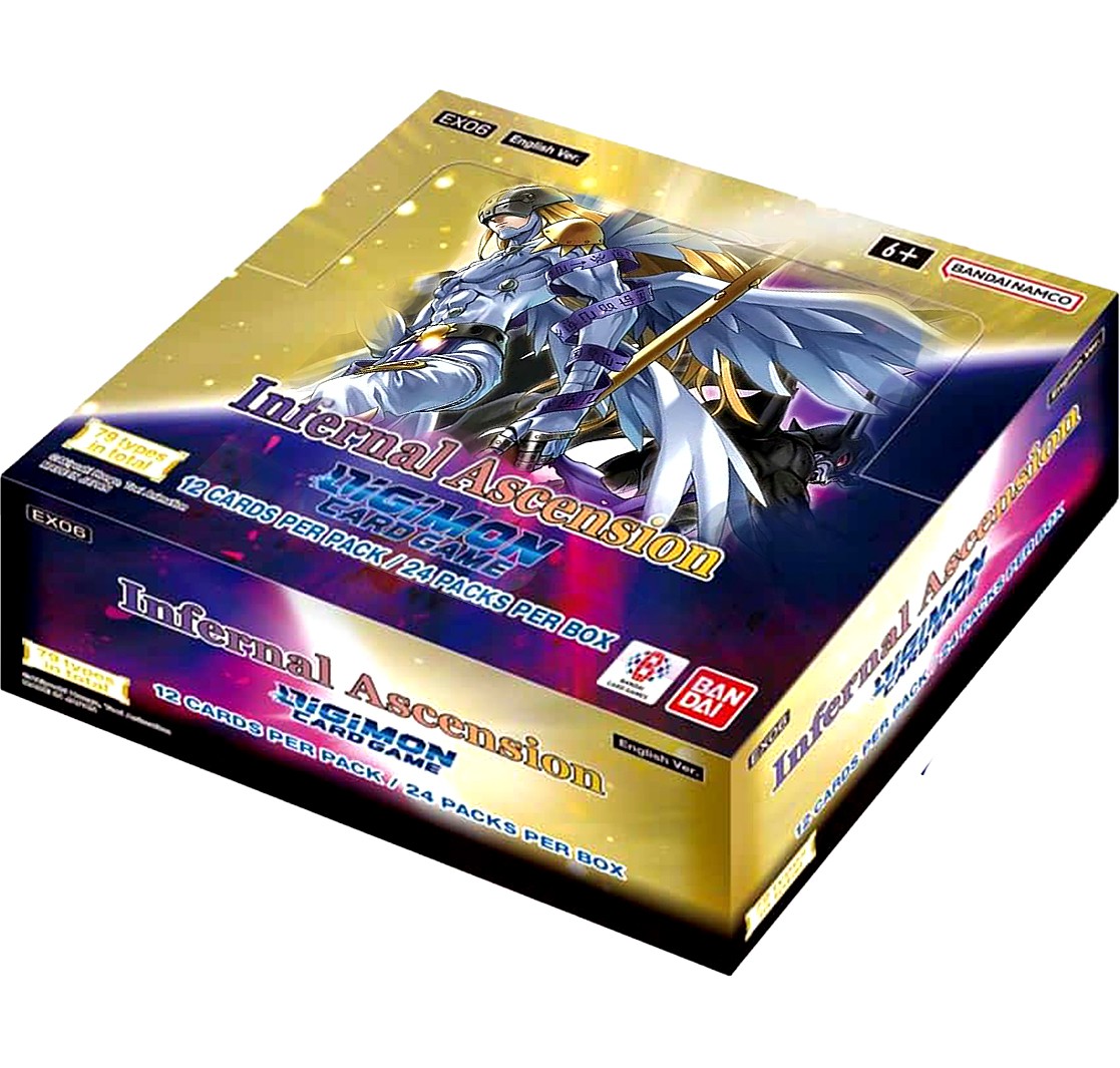 Digimon TCG Infernal Ascension Booster Box EX06 [24 Packs] | eBay