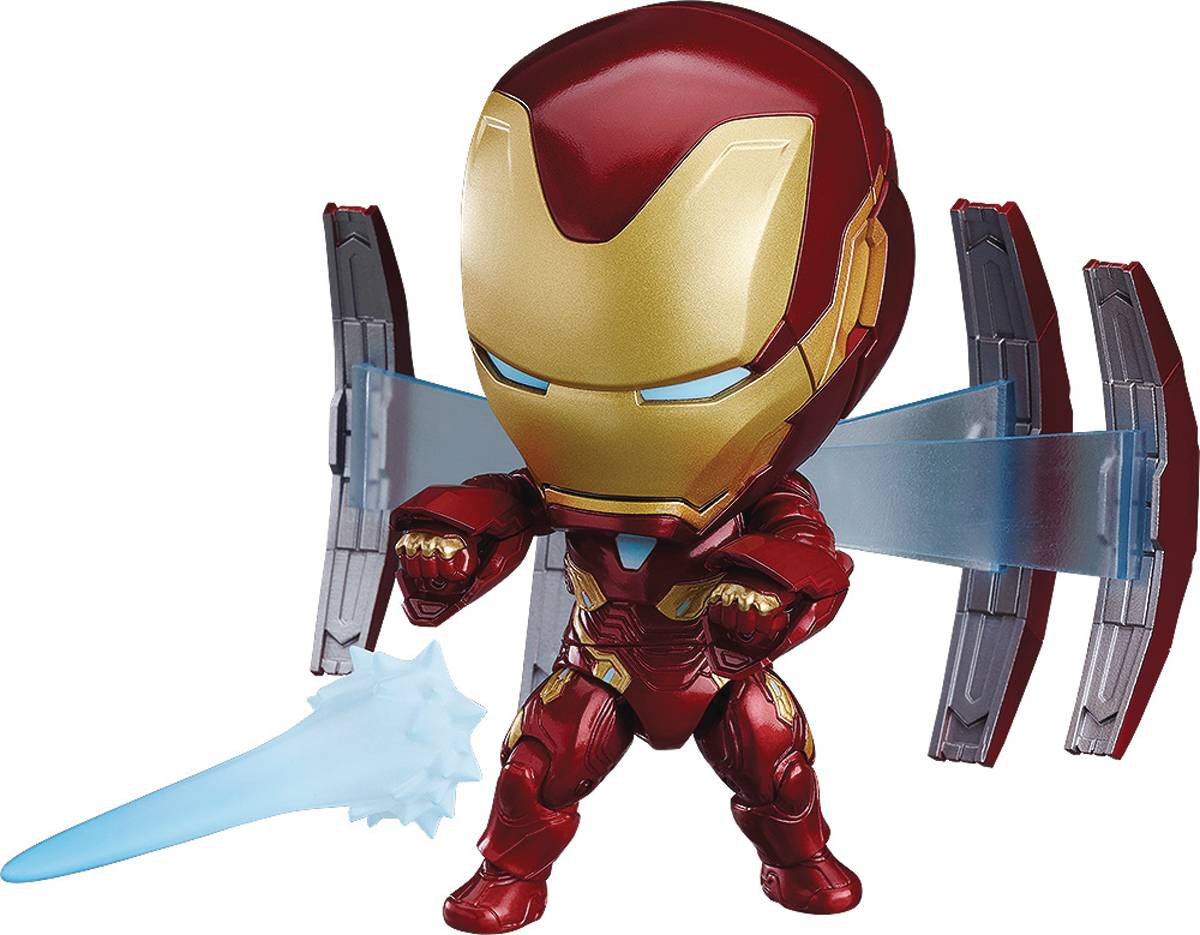Marvel Avengers Infinity War Nendoroid Iron Man Mk50 Action Figure Ebay