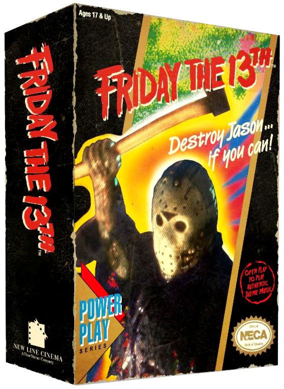 NECA Friday the 13th Jason Voorhees Action Figure [NES Game