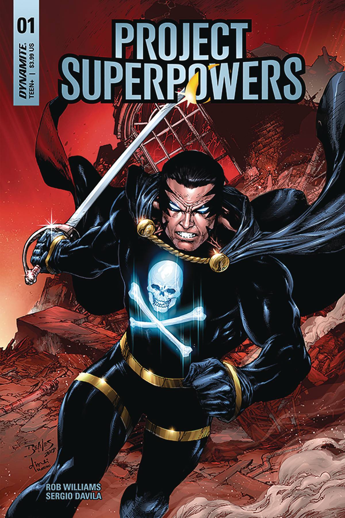 Dynamite Entertainment Project Superpowers #1 Comic Book [Cover B