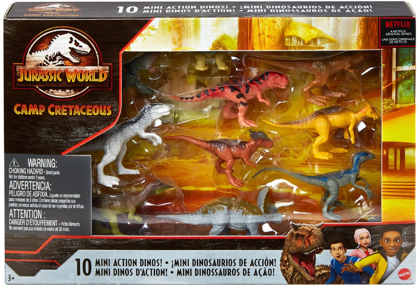 jurassic world camp cretaceous soft toys