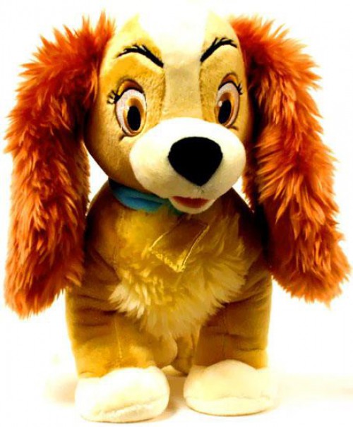 lady and the tramp plush collection