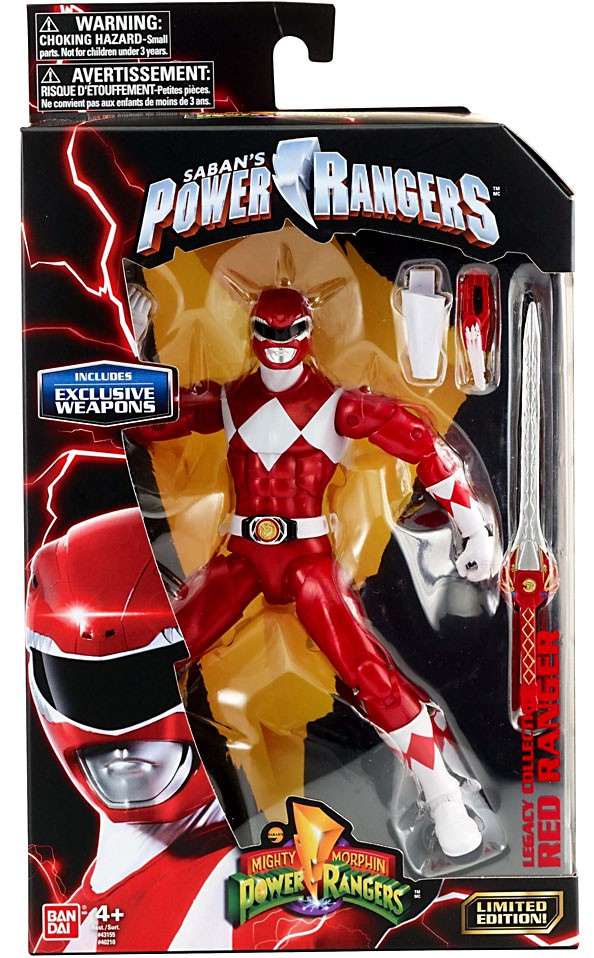 power rangers legacy collection figures