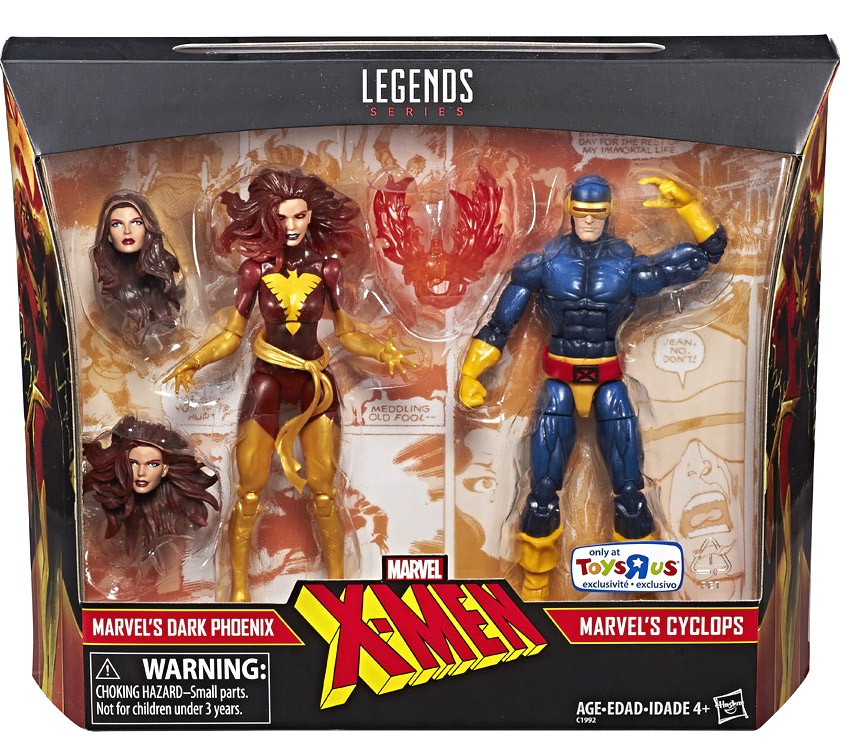 マーベルレジェンド　ダークフェニックス&サイクロプス　2パック　X-MEN X-Men Marvel Legends Dark Phoenix & Cyclops Action Figure 2-Pack
