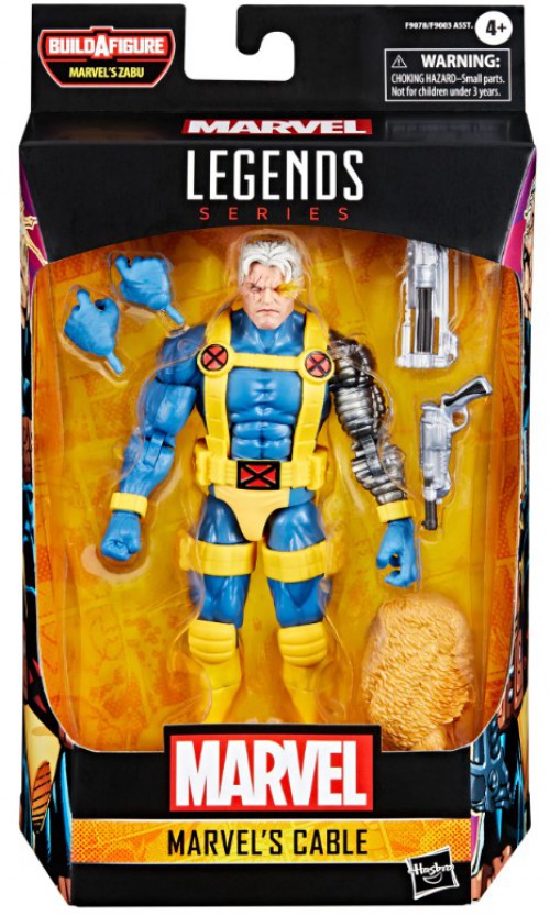 Marvel Legends Zabu Series Marvel's Cable Action Figure | eBay