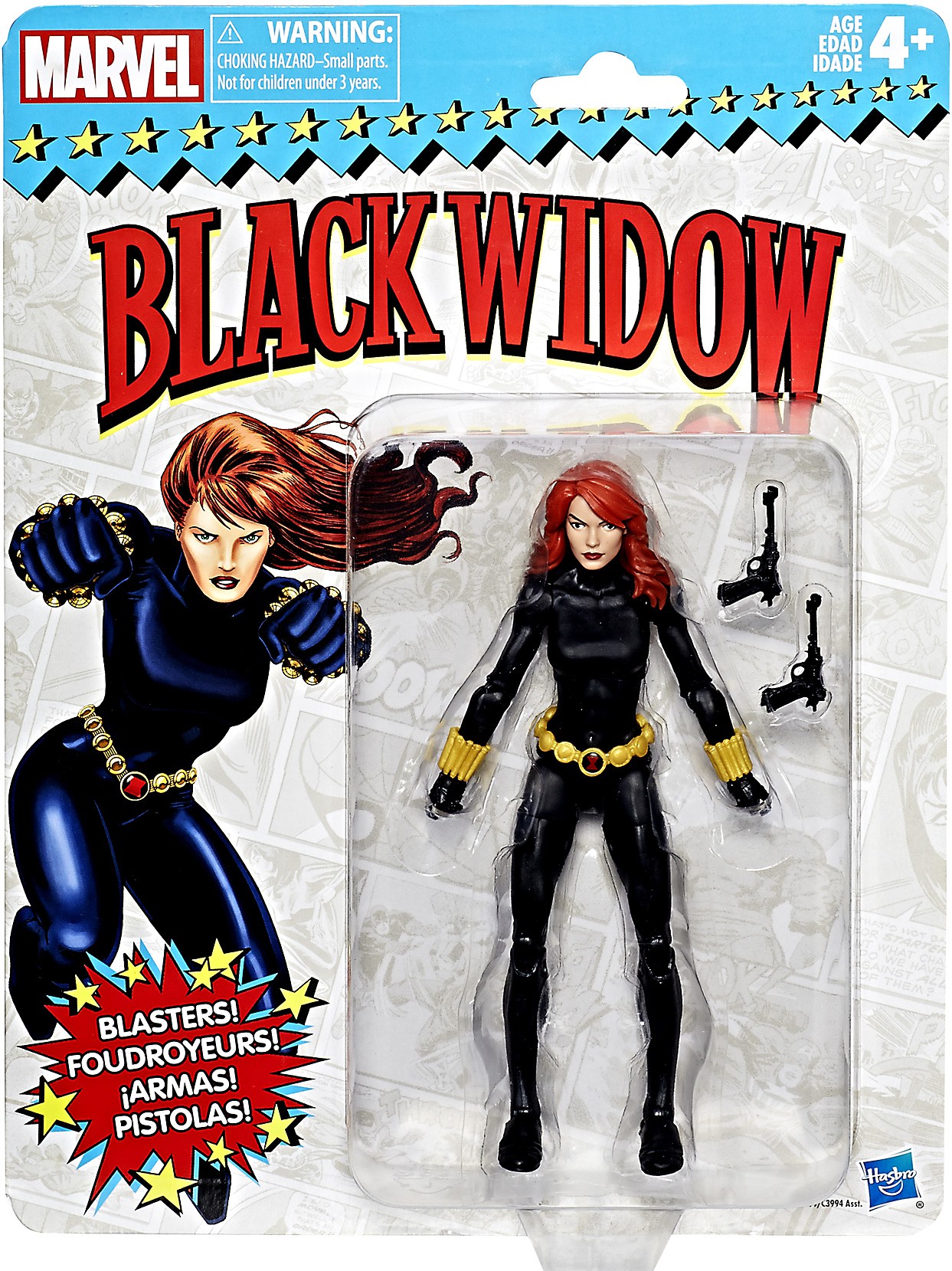 マーベルレジェンド　ブラックウィドウ Amazon.com: Marvel Legends Series 3.75-inch Retro 375