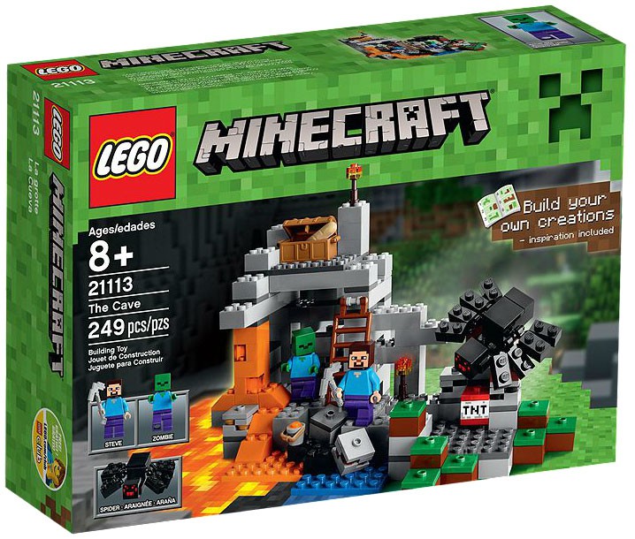 LEGO Minecraft The Cave Set #21113 | eBay