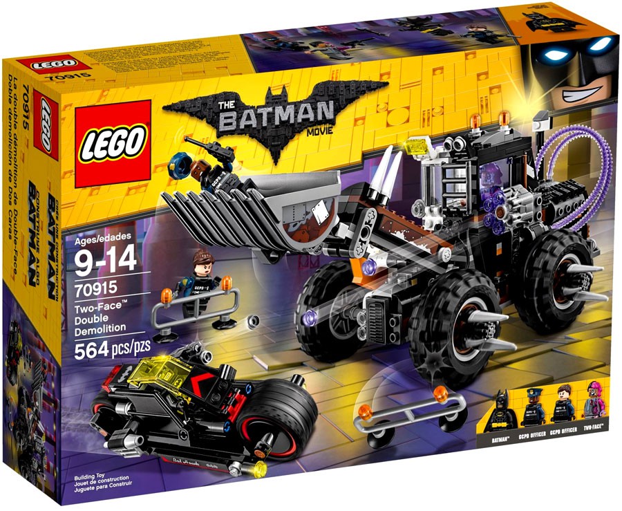 lego batman movie two face double demolition