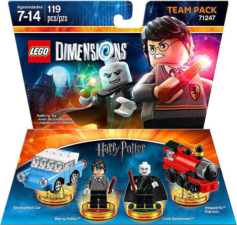 harry potter world lego dimensions
