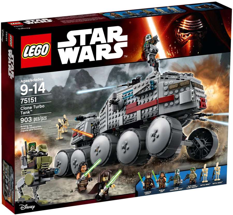 LEGO Star Wars Clone Turbo Tank Set #75151 673419248334 | eBay