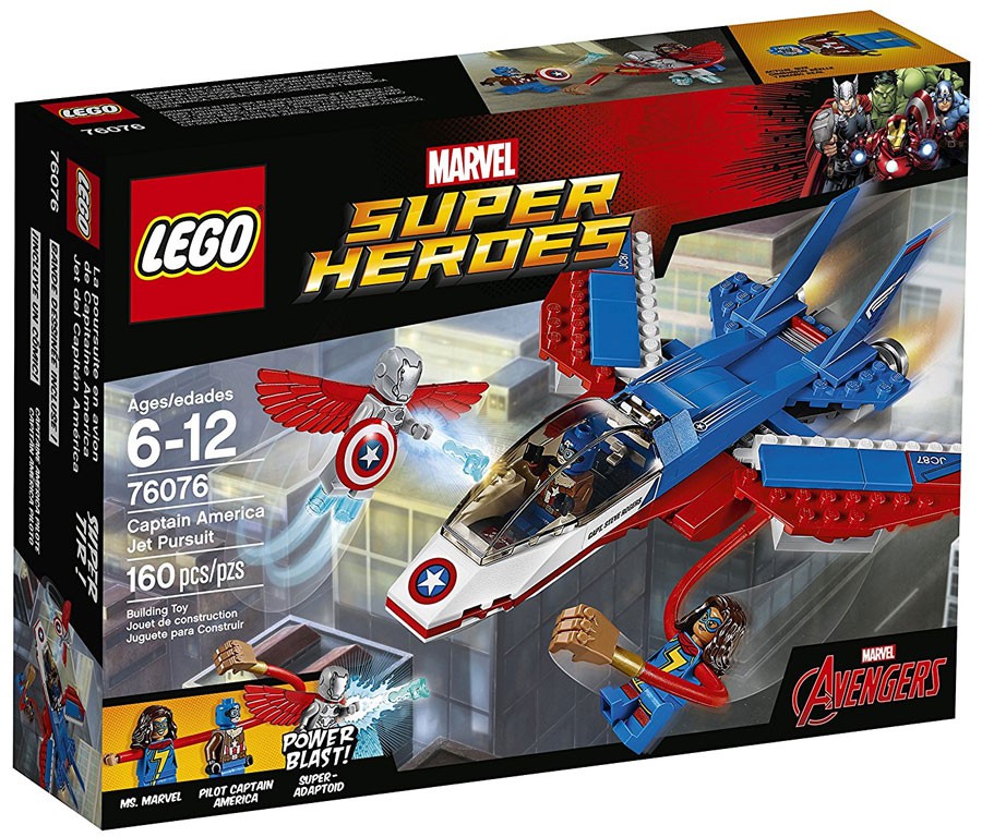 LEGO Marvel Super Heroes Avengers Captain America Jet
