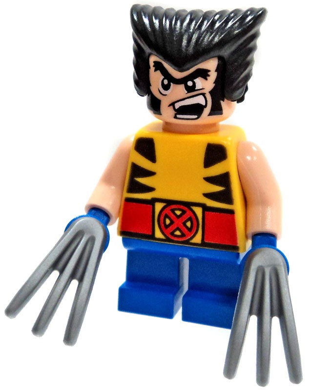 lego wolverine magnet