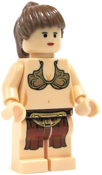 Lego Star Wars Slave Leia Minifigure [loose] 643690193333 Ebay