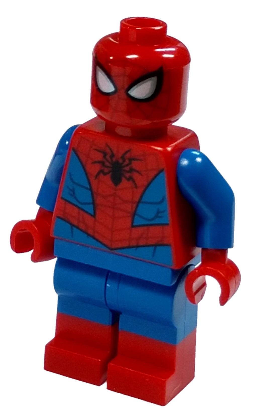 LEGO Marvel Super Heroes Spider-Man Minifigure [Metallic Silver Eye ...