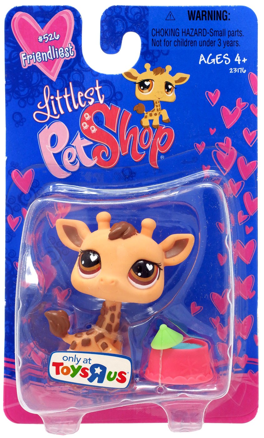 Hasbro Littlest Pet Shop Geoffrey the Giraffe Exclusive Figure #526