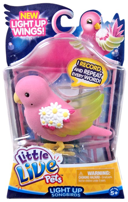 Little Live Pets Light Up Songbirds Bright Blossom Figure | eBay