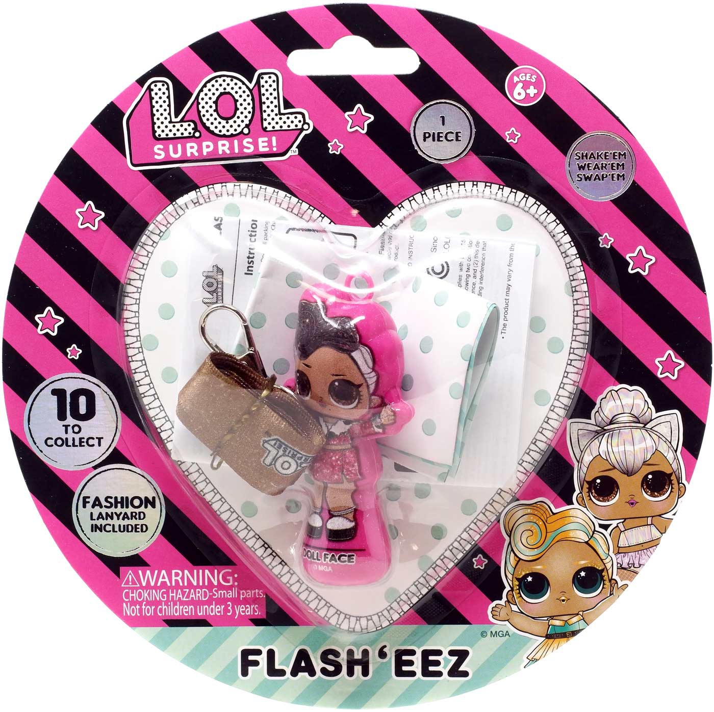 Liscianigiochi Heart LOL Surprise – Boîte Cœur 15 Cm Avec 35 Cartes, Stickers, Support – Collection Dès 5 Ans