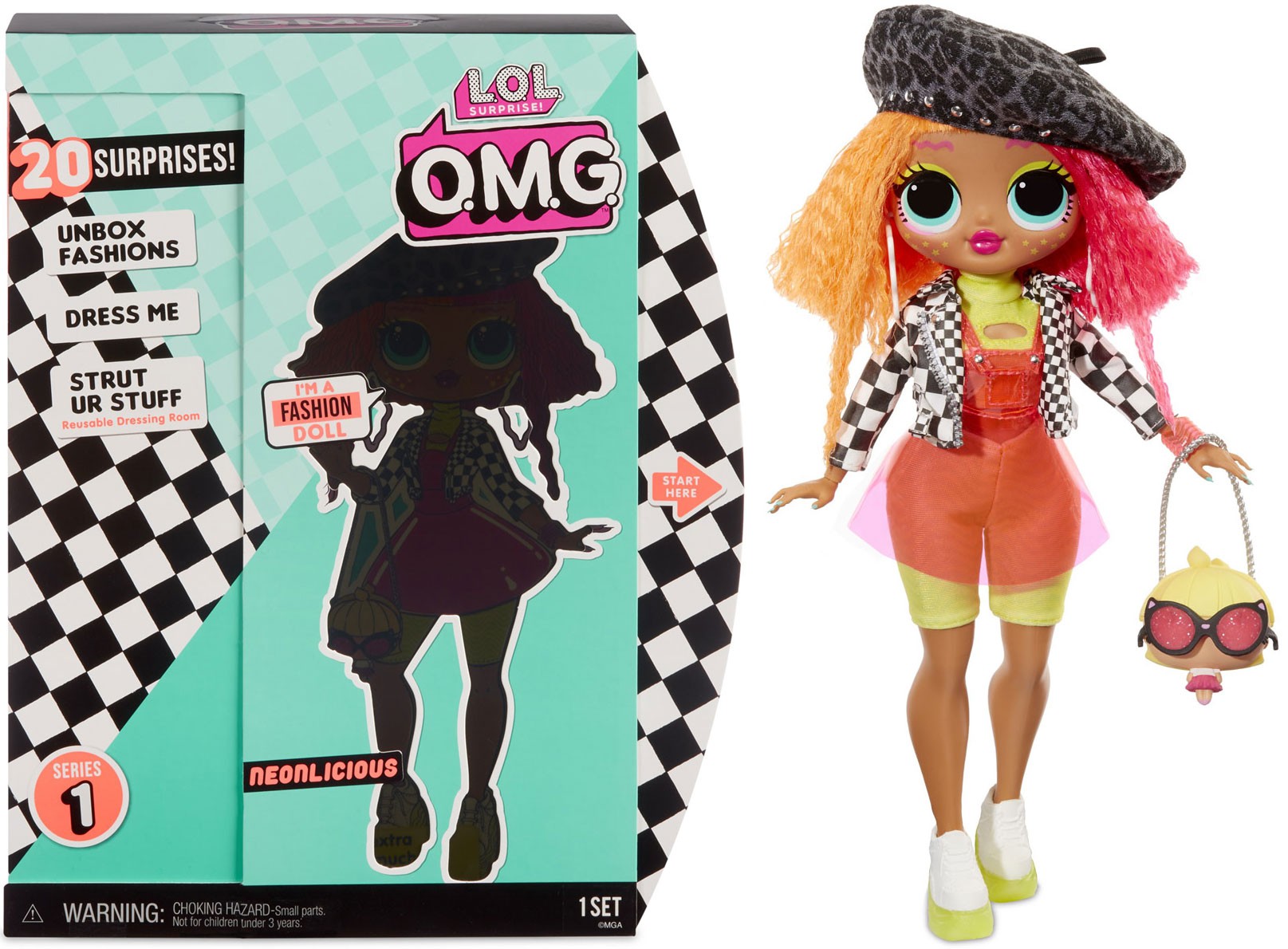 lol omg dolls series 1 lady diva