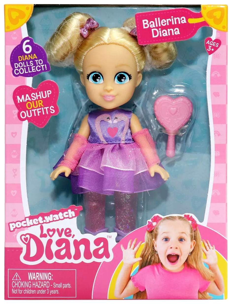 Love, Diana Ballerina DIana 6-Inch Doll