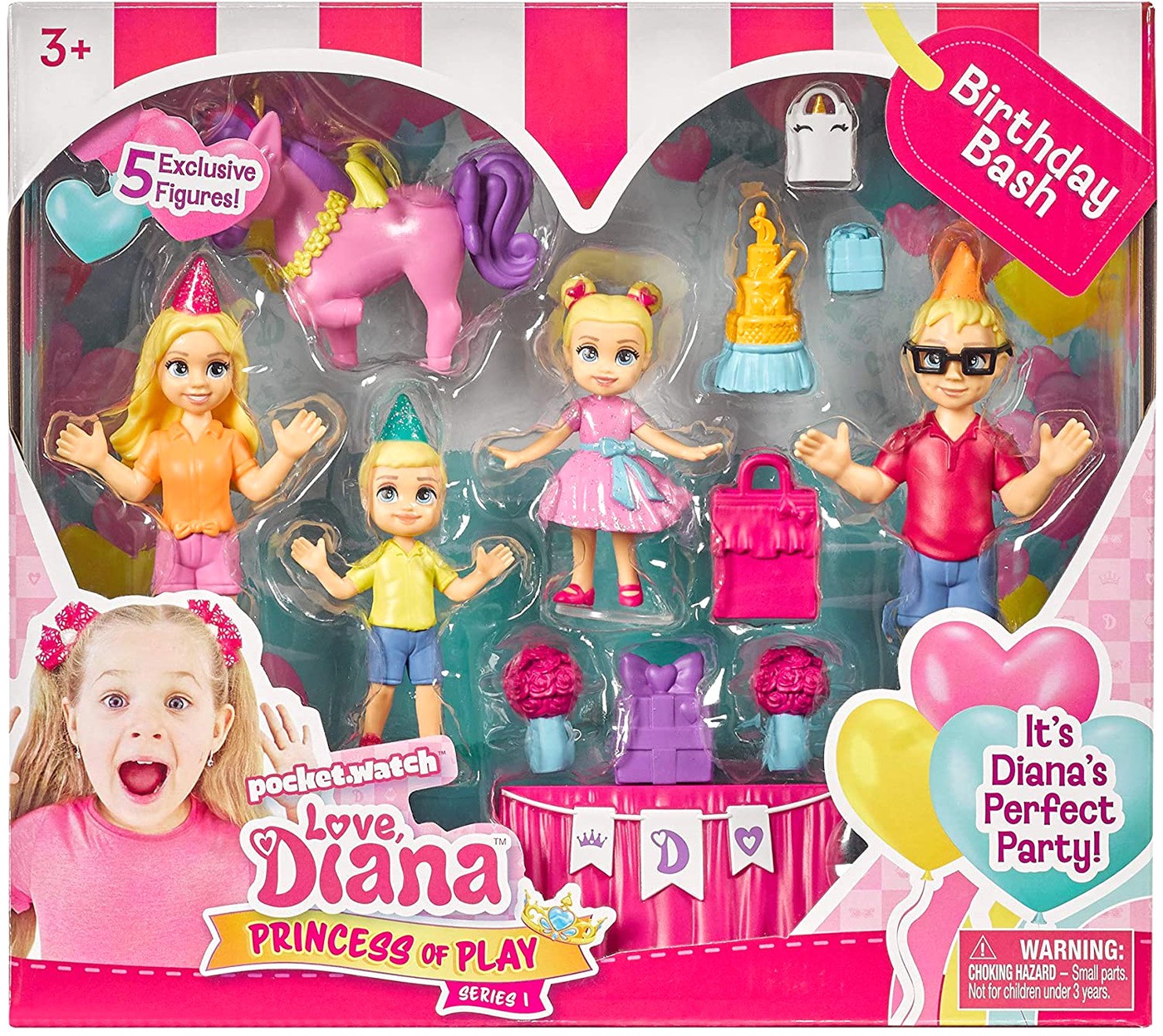 Love Diana Princess Of Play Series 1 Birthday Bash Playset Ebay