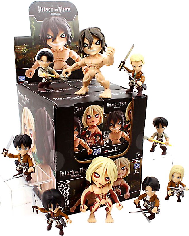 Attack on Titan Mystery Minis Blind Box [12 Packs] | eBay