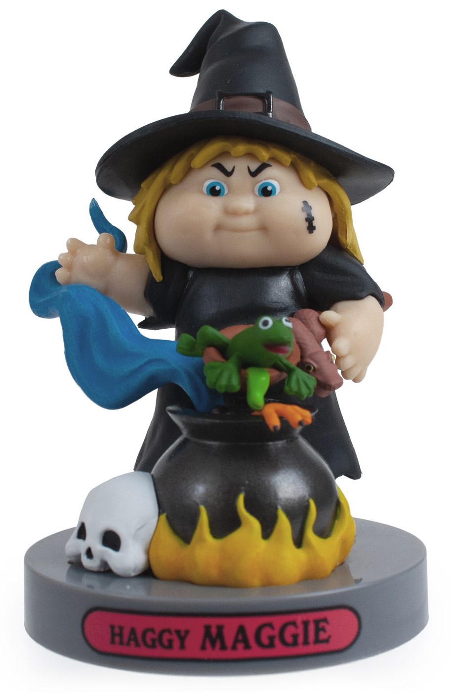 バンク　パールフラッシュギミック クレイジーギアデバイスギミック Garbage Pail Kids Classic Series Haggy Maggie 4-Inch Mini Figure