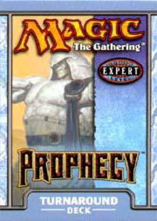 渡*敦様 【未開封品】Magic: The Gathering Prophecy Magic the Gathering Prophecy Theme Deck: Turnaround - Sealed Mint