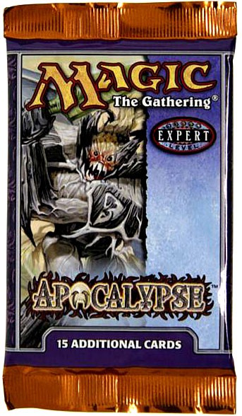M*i様 【未開封品セール】Magic: The Gathering Apoca Magic the Gathering MtG TCG Apocalypse Booster Pack | eBay