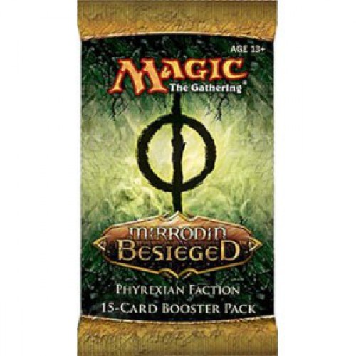 mtg mirrodin besieged booster box Magic The Gathering Mirrodin Besieged Booster Pack [Japanese Phyrexian Faction]