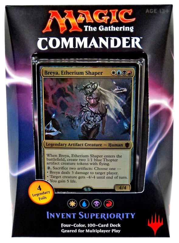 commander decks mtg 2016 Commander 2016 Sealed Case (Set of 5)